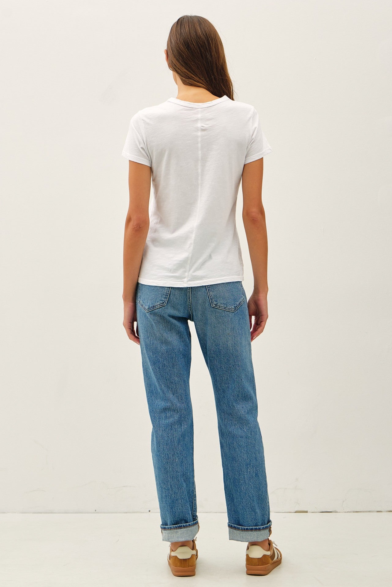 Dyed Cotton Slub Tee